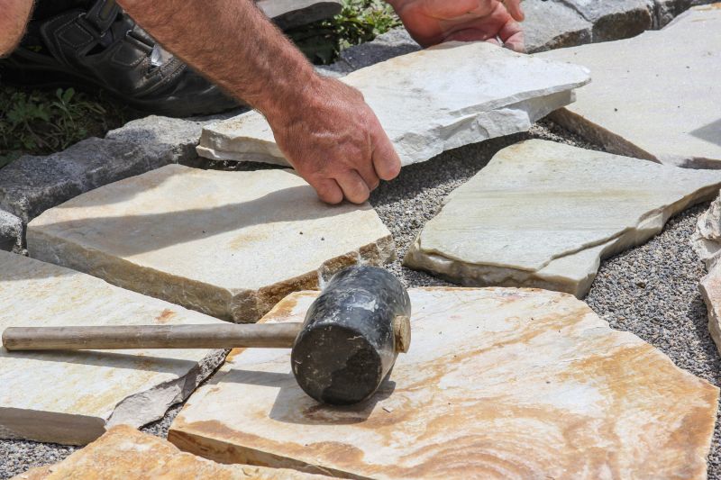 Limestone Installation Process